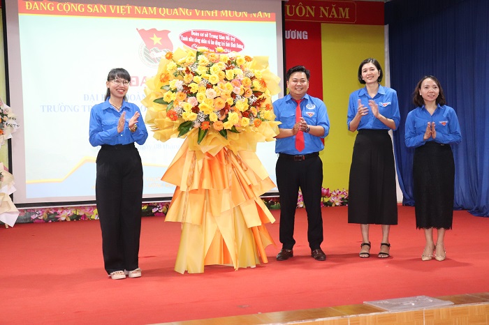 Đồng chí Trần Thiện Chí tái đắc cử chức danh Bí thư Đoàn trường nhiệm kỳ 2024-2027
